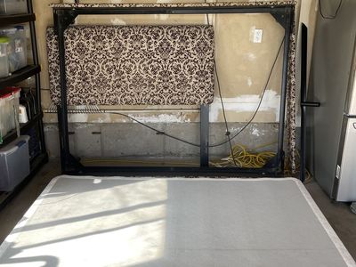 Full Size Frame And Box Springs