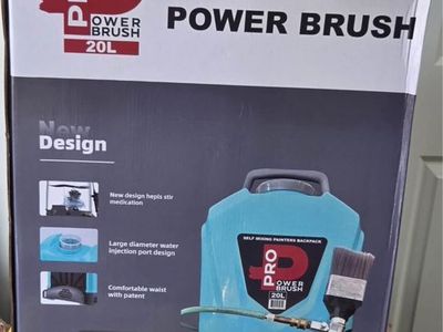 Electric mixing power brush