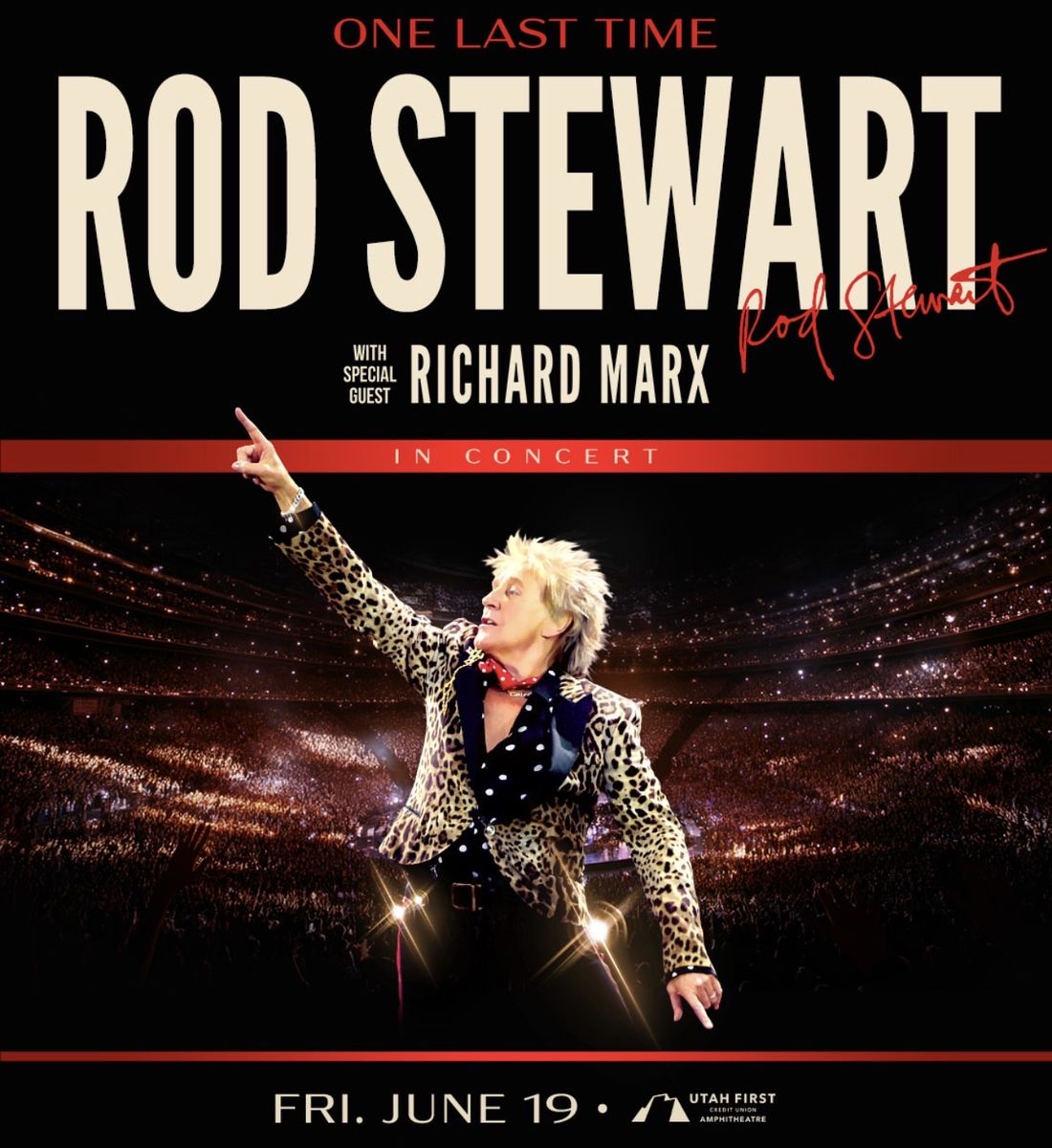 Rod Stewart and Richard Marx concert VIP BOX Seats UFCU