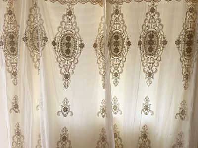 New French Lace 3D Curtains 54”x 84”