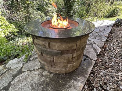 * Outdoor Fire Pit (Propane) * FREE DELIVERY