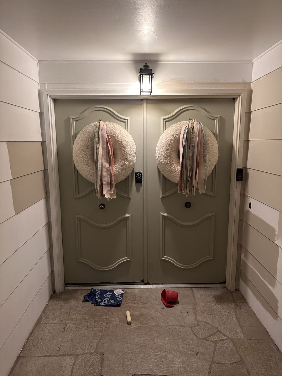 Free double front doors, could be single as well