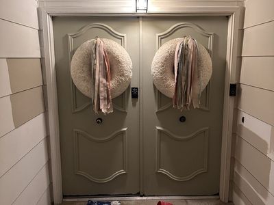 Free double front doors, could be single as well