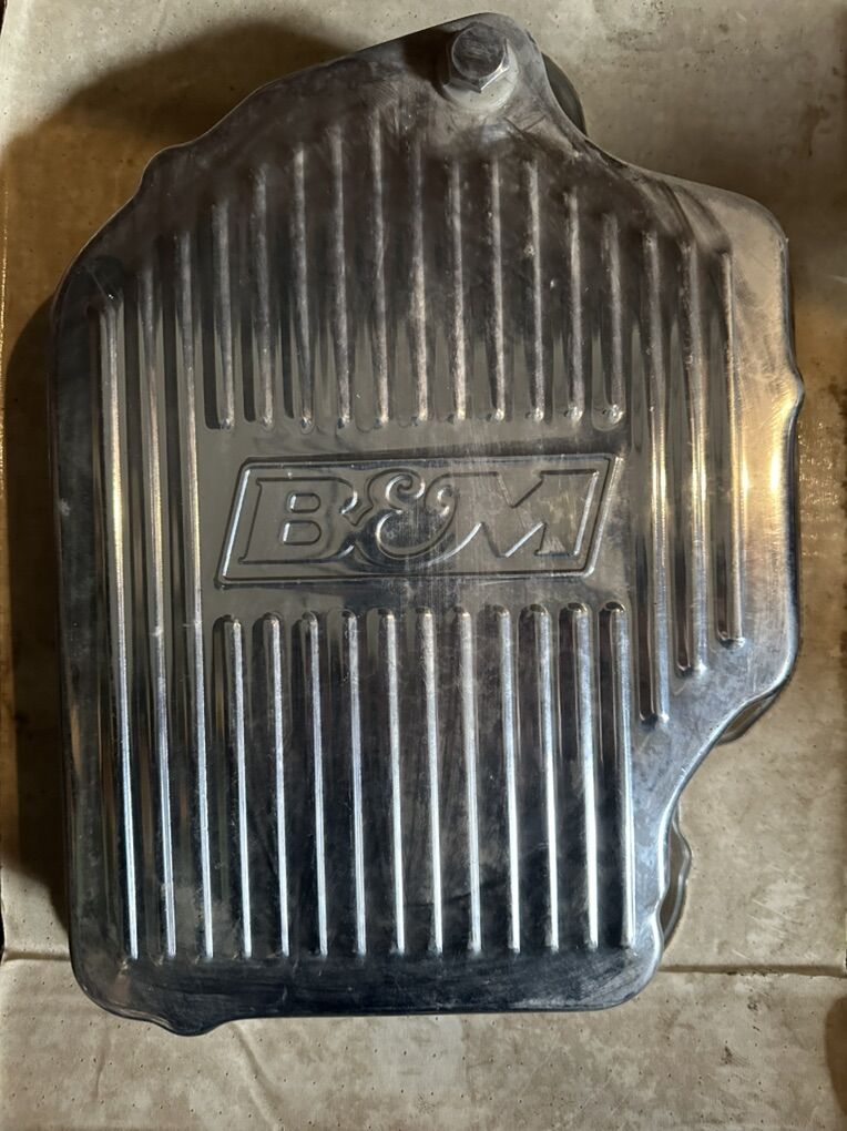 B&M Chrome Transmission Pan