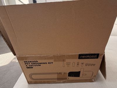 NEAKASA PET GROOMING AND VACCUUM-NEVER USED