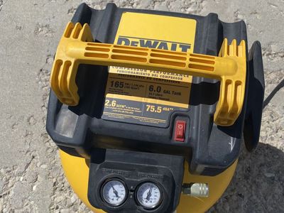 Dewalt Air Compressor 6 Gal Tank
