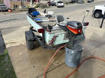 1969 MirroCraft 14’ Aluminum Fishing Boat
