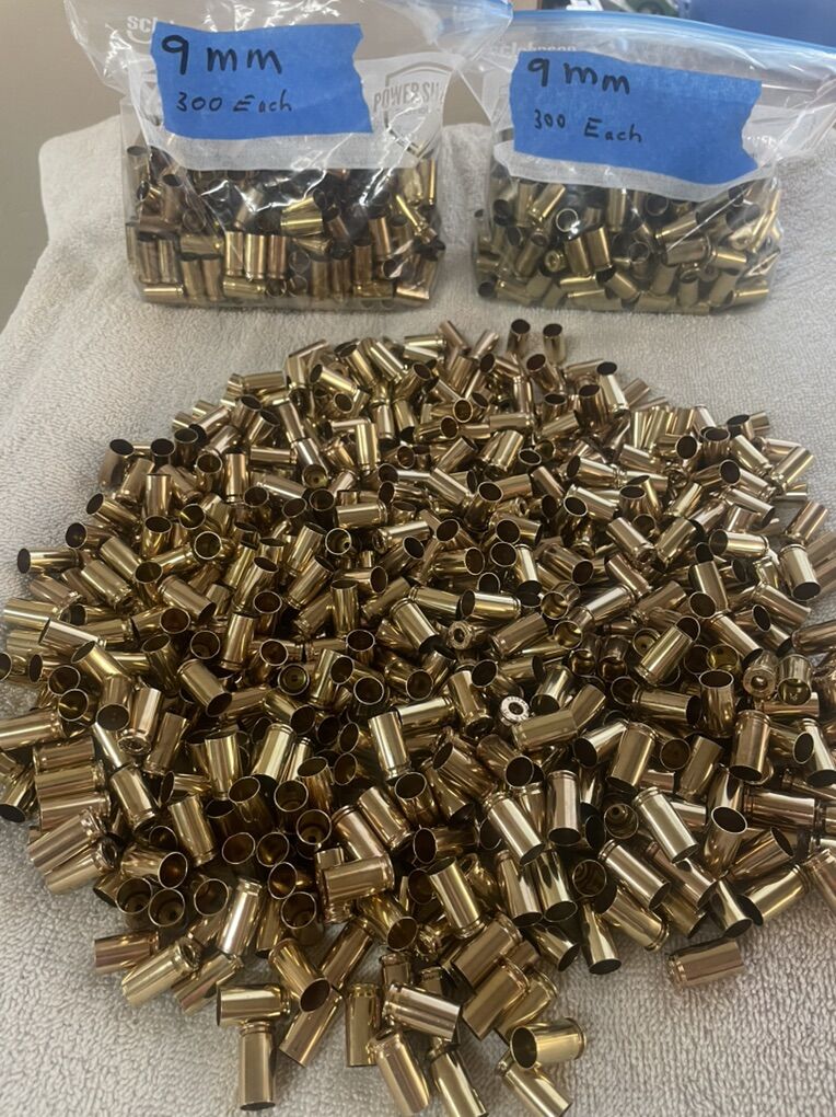 Brass casings Ready to Reload