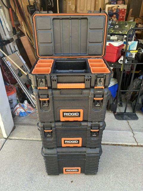 Rigid Tool Boxes, Stacking for sale