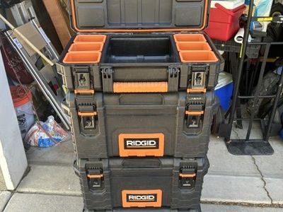 Rigid Tool Boxes, Stacking for sale