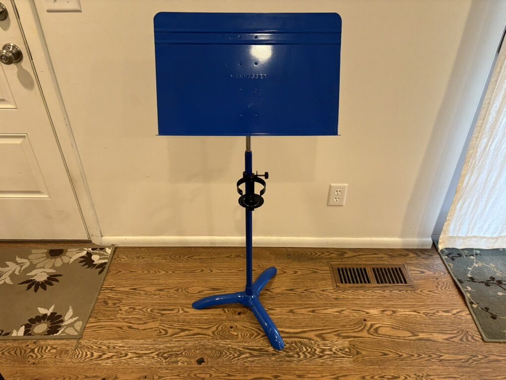 Glossy Blue Manhasset #48 Music Stand