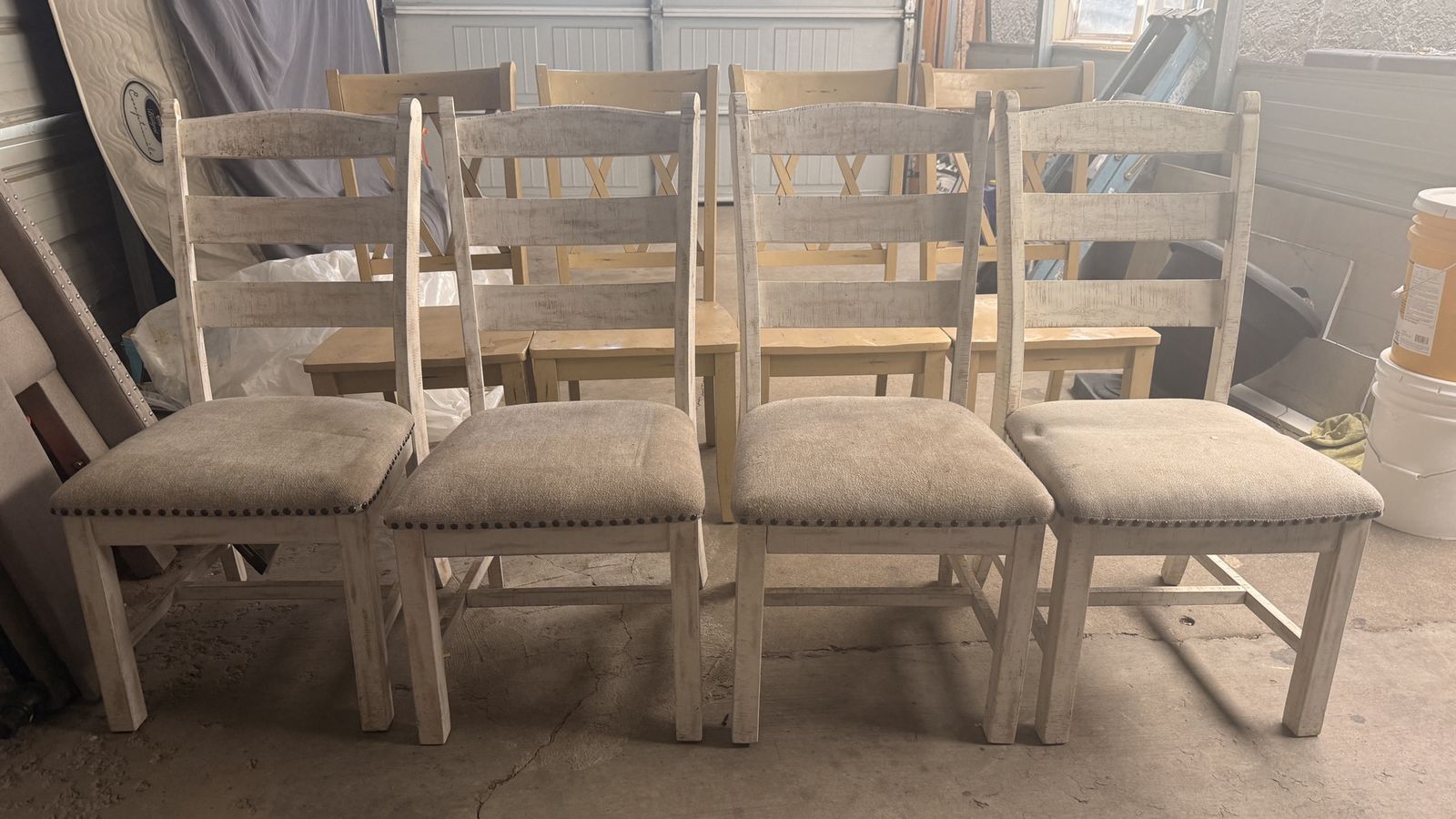 Wood chairs