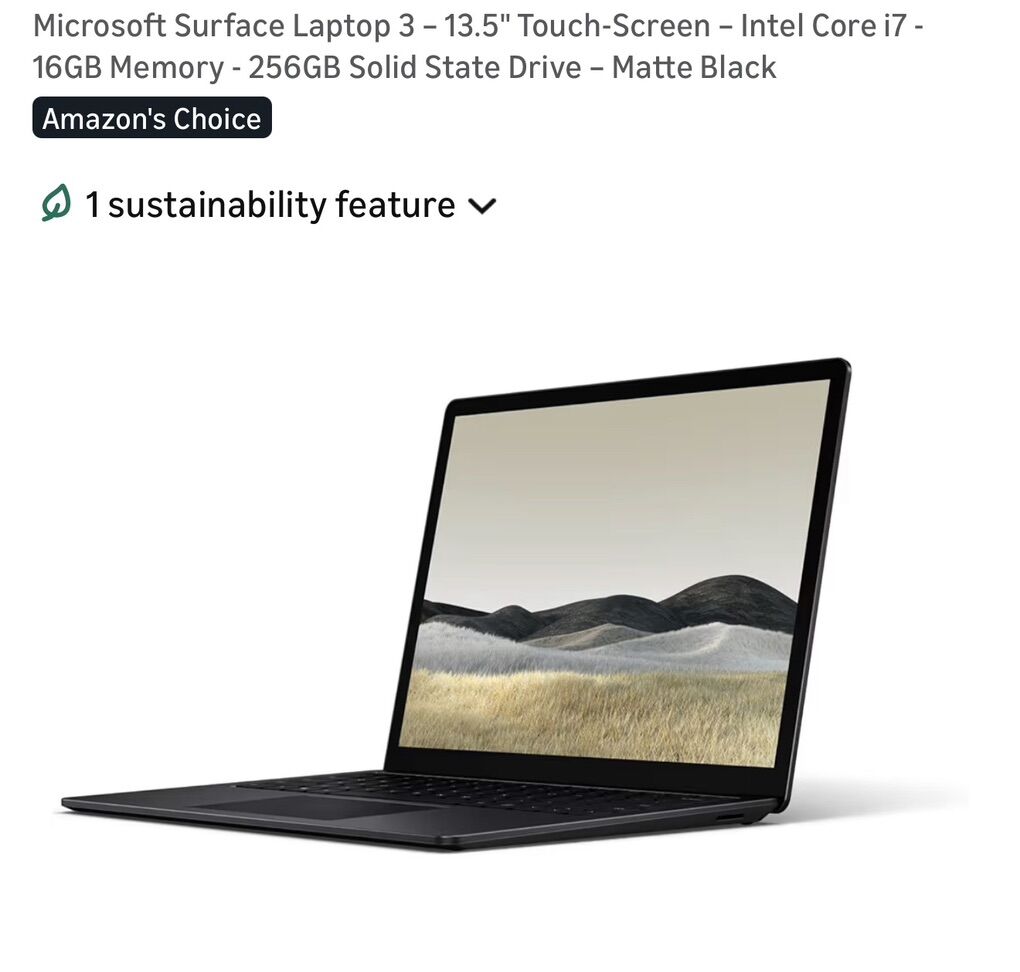 Microsoft Surface Laptop 3