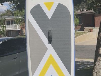 New! Inflatable Paddle Board -Holds up to 2 people