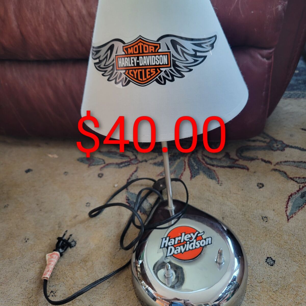 Harley Davidson Lamp