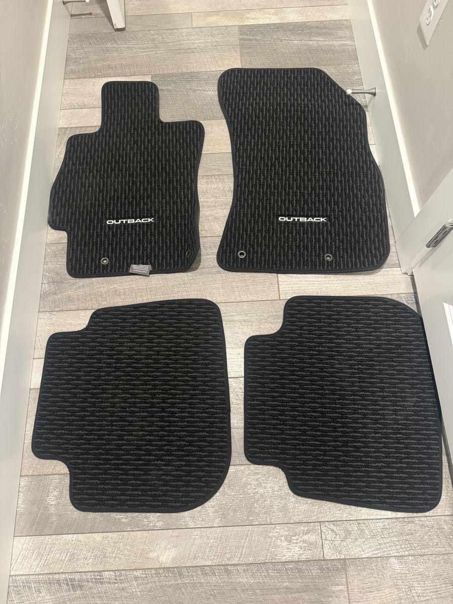Outback car mats