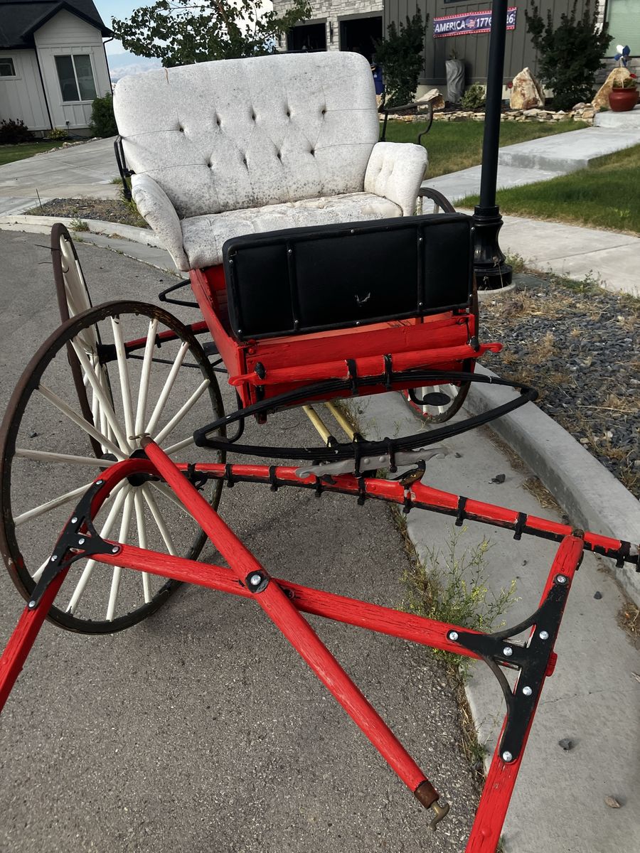 Vintage buckboard