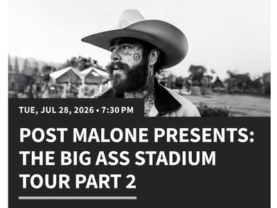 POST MALONE @ RICE-ECCLES 7/28/26