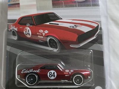 Hot Wheels 1967 Camaro Edelbrock #84 Vintage Racing Club Series 6/6 chase Car HRT81