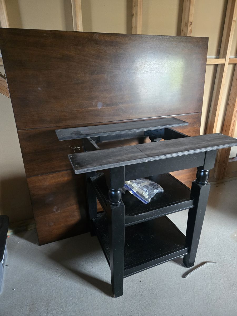Tall Wooden Dining Table