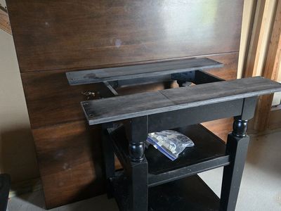 Tall Wooden Dining Table