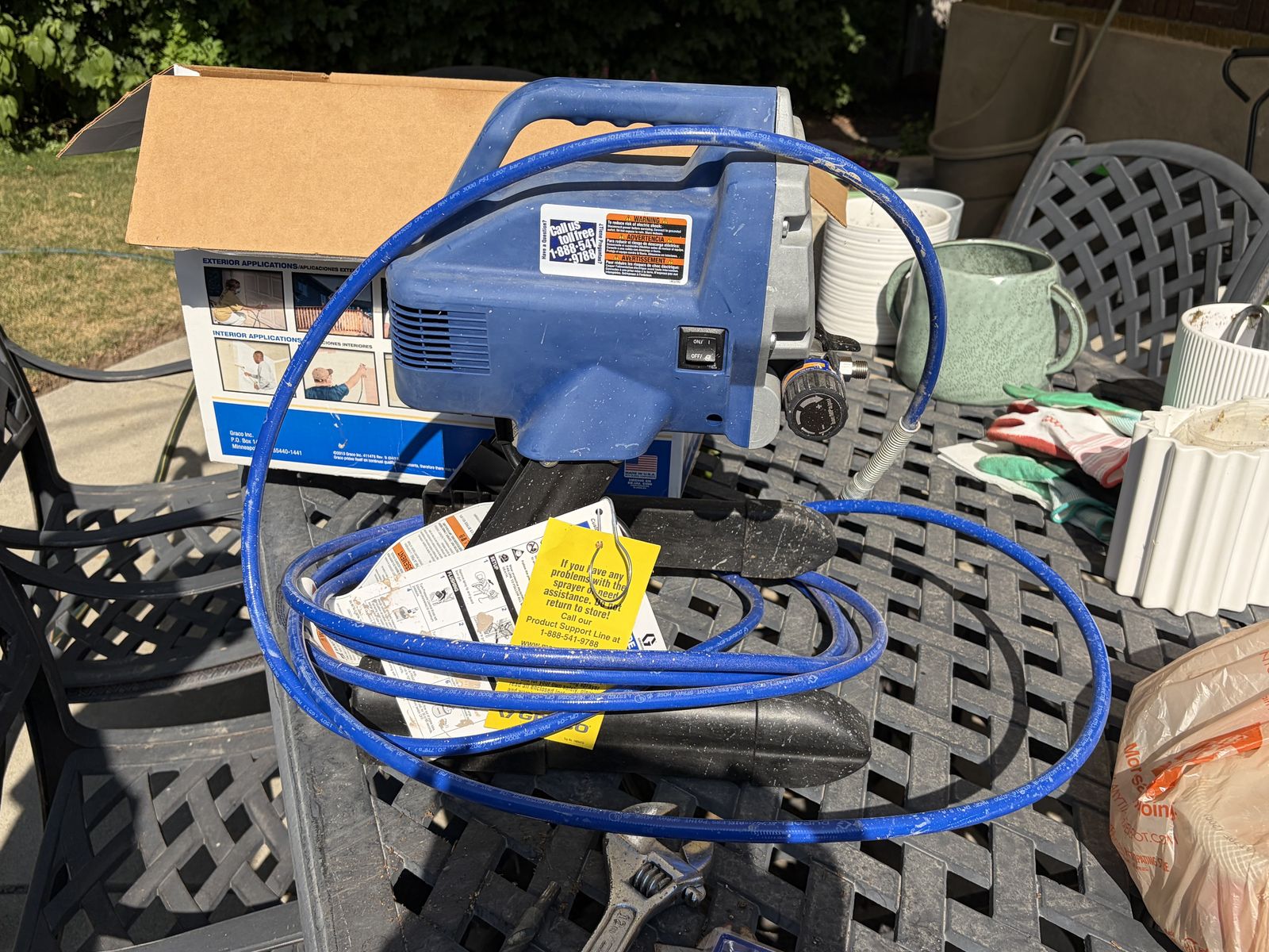 Paint sprayer 
