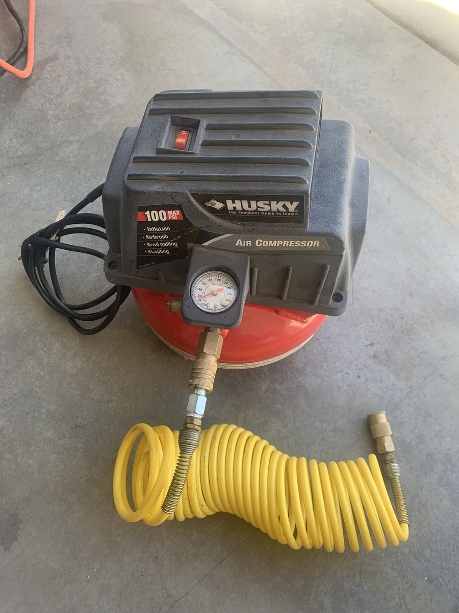 Little compressor “Husky”,perfect condition.