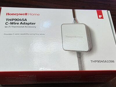 Honeywell Home C-Wire Adapter Wi-Fi Thermostat .
