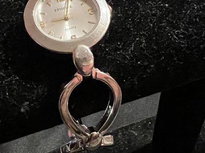 Episdoe Silver-Tone Quartz Watch - Women's Fashion Watch