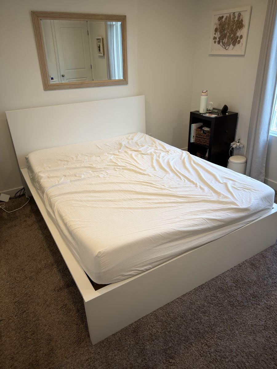 IKEA MALM Queen Bed Frame (w/ slats)