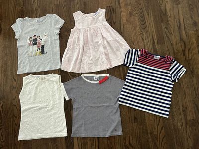 Darling girls summer tops clothing bundle size 7/8