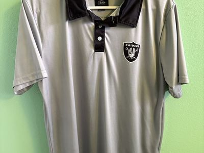 Raiders Polo Shirt Size Medium