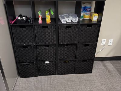 Storage Shelf & Cubes