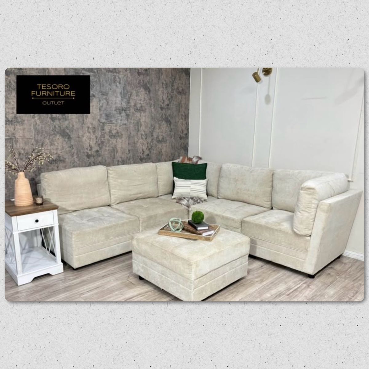 ABBYSON MODULAR SECTIONAL SPRING CLEARANCE ‼️