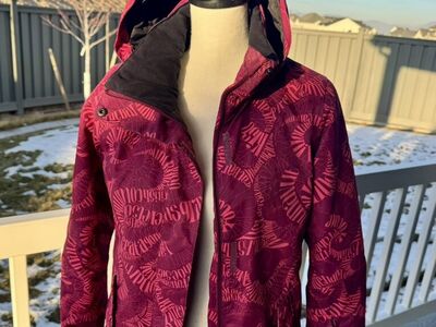 Girls Pink Roxy Ski/Snow Jacket Size 14/16