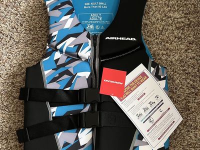 NEW: Airhead Adult Size Small Life Vest/Jacket