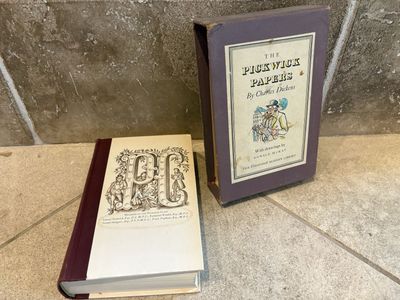 The Pickwick Papers by Charles Dickens 1943 w/ Slipcase