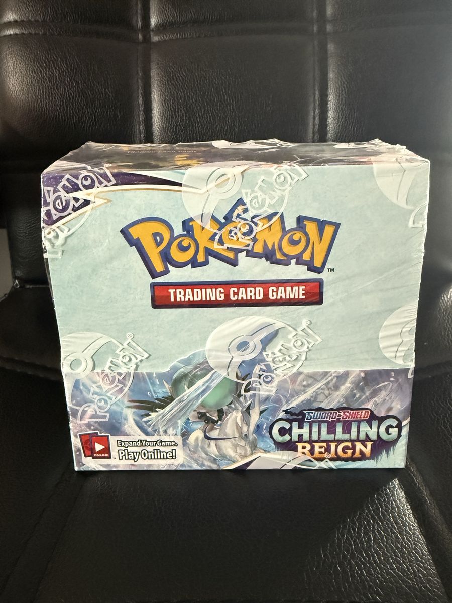 Pokémon TCG Sword & Shield Chilling Reign Booster Box - Sealed, 36 Packs, Factory Sealed