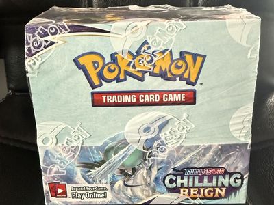 Pokémon TCG Sword & Shield Chilling Reign Booster Box - Sealed, 36 Packs, Factory Sealed