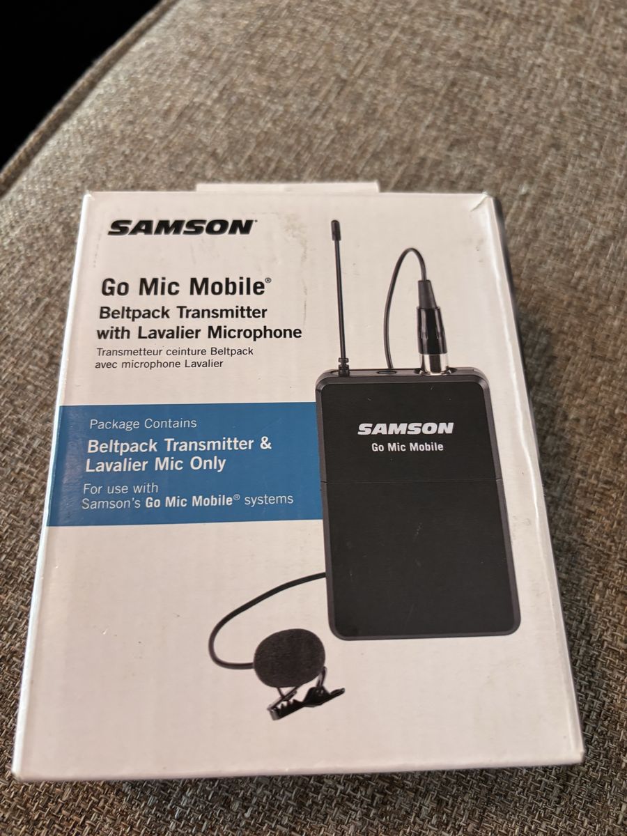Samson Go Mic Mobile Pxd2 Beltpack Trsmiter W/clip