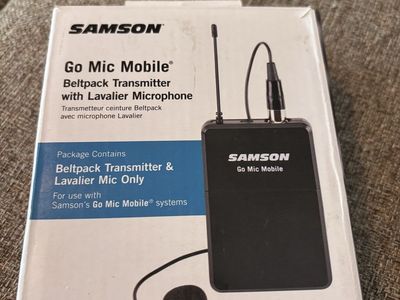 Samson Go Mic Mobile Pxd2 Beltpack Trsmiter W/clip