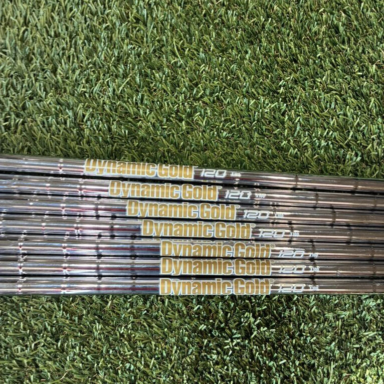 Dynamic Gold 120 X100 flex Golf Iron Shafts
