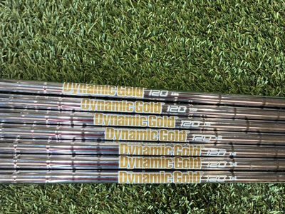 Dynamic Gold 120 X100 flex Golf Iron Shafts