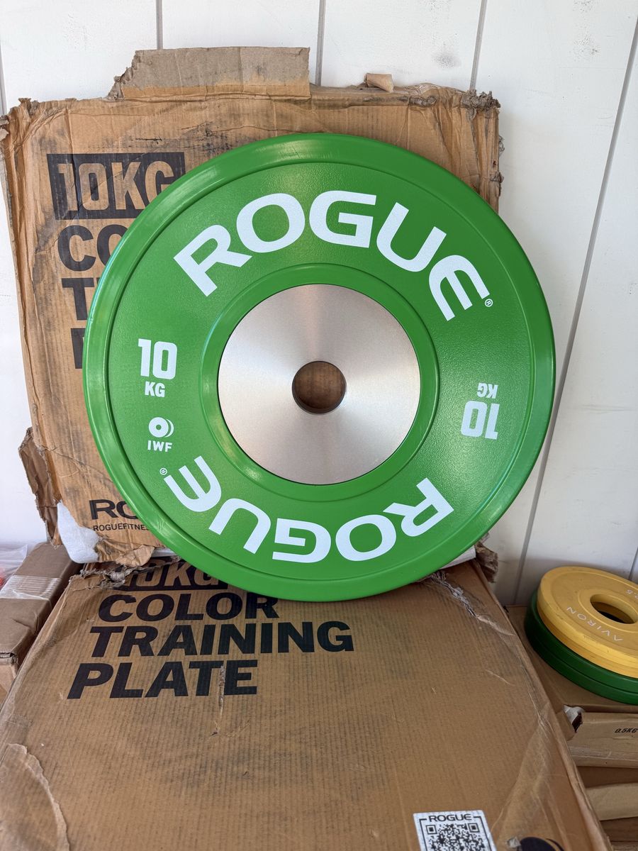 New Rogue Fitness 10KG Competition Plates (IWF)