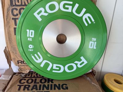 New Rogue Fitness 10KG Competition Plates (IWF)
