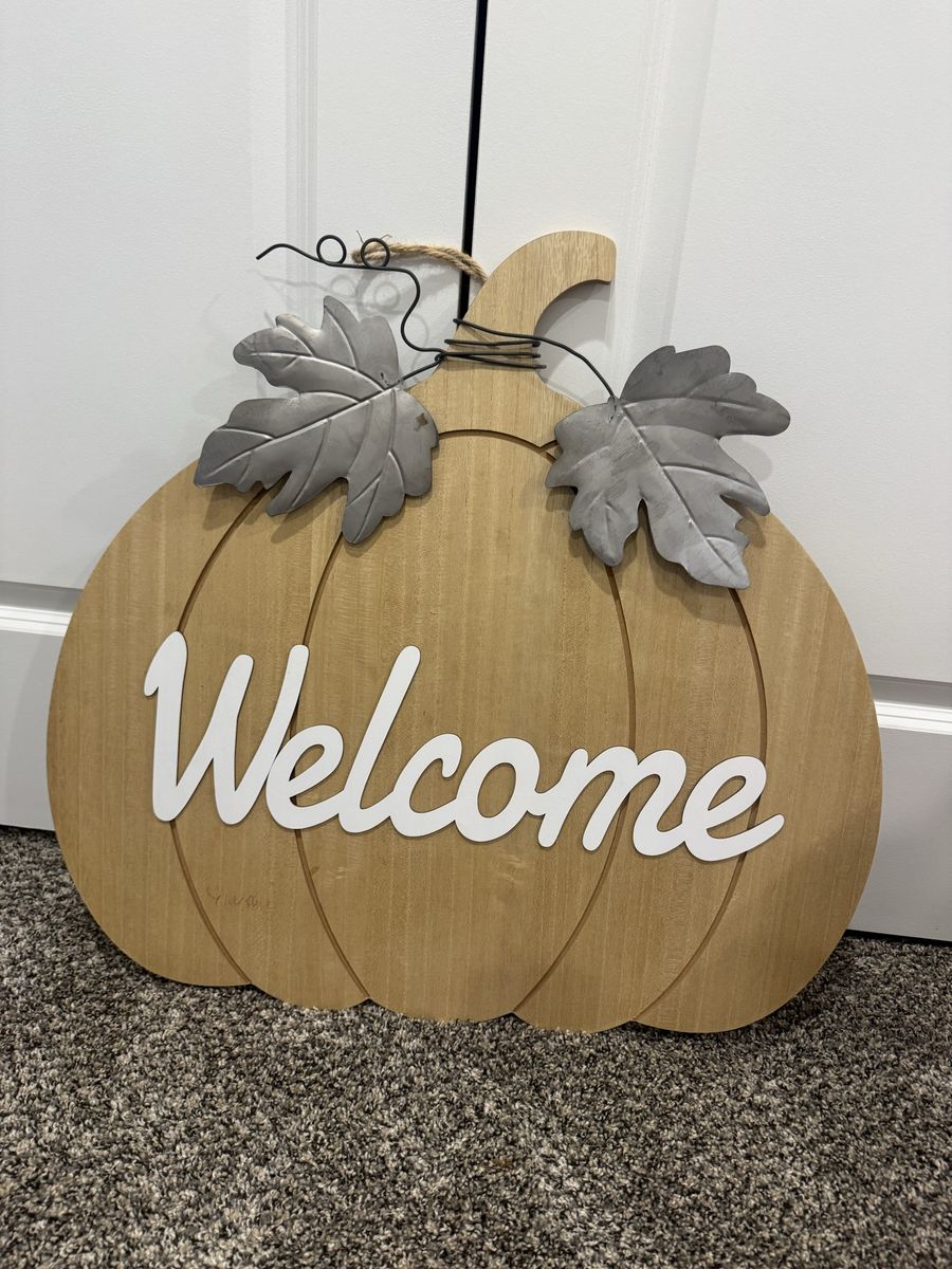 Pumpkin wreath