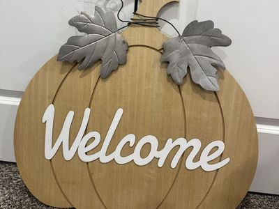 Pumpkin wreath
