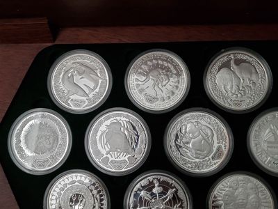 2000 Sydney Olympic Silver coin set