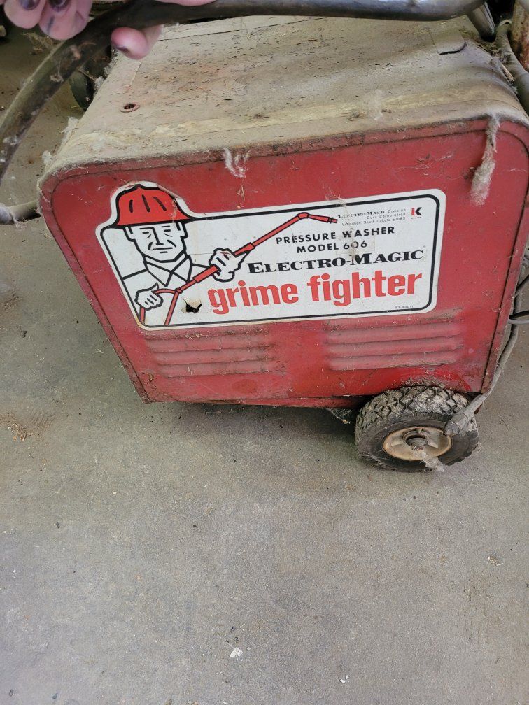 vintage power washer