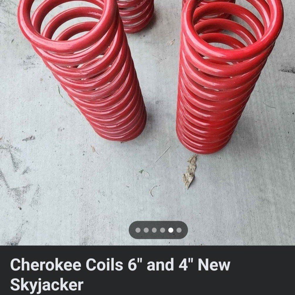 Cherokee XJ Skyjacker 6" lift coils  $140 OBO